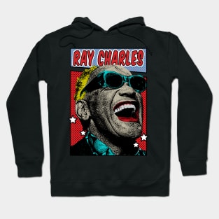 Ray Charles Pop Art Comic Style Hoodie